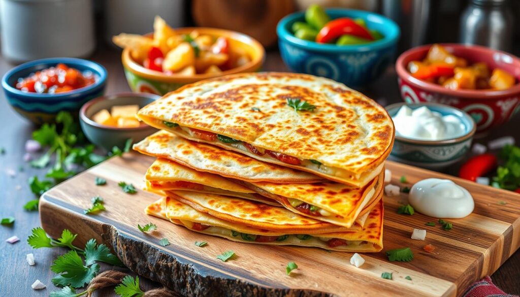 Make-ahead quesadillas